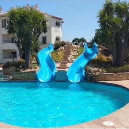 En Denia, Urbanizacion El Palmar Con Piscina, Toboganes Y Chiringuito Apartment Luaran gambar