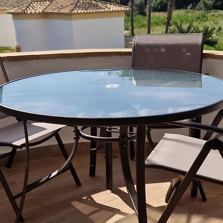 En Denia, Urbanizacion El Palmar Con Piscina, Toboganes Y Chiringuito Apartment Luaran gambar
